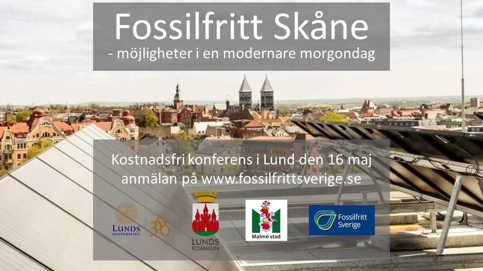 Fossil-free Skåne