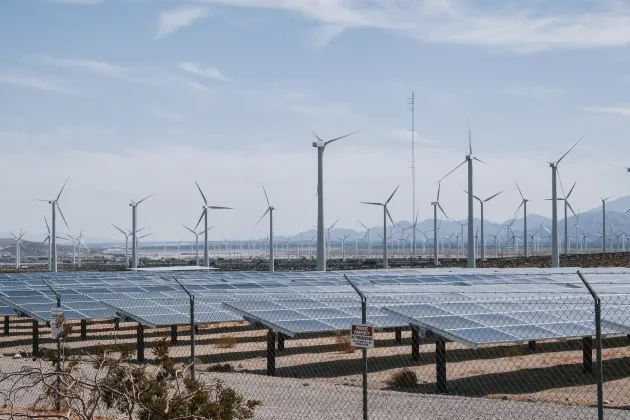 Wind and solar power