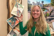 Person pointing to a book